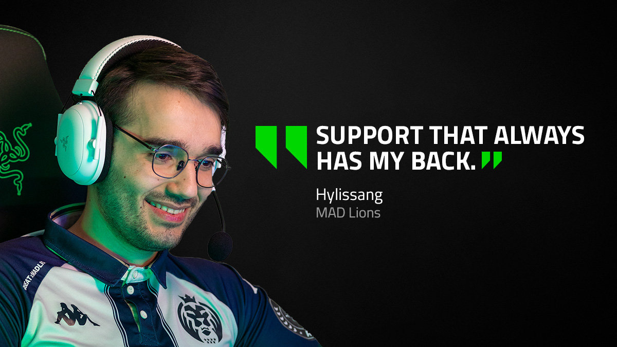 "support that always has my back." - hylissang | mad lions